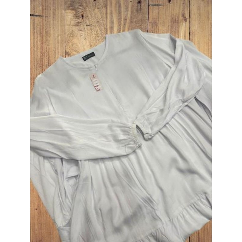 Zahira Gamis Dress Putih | White