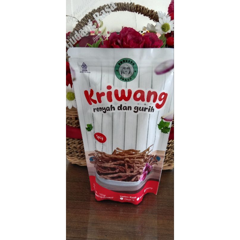 

kerupuk bawang kriwang 100gram spicy