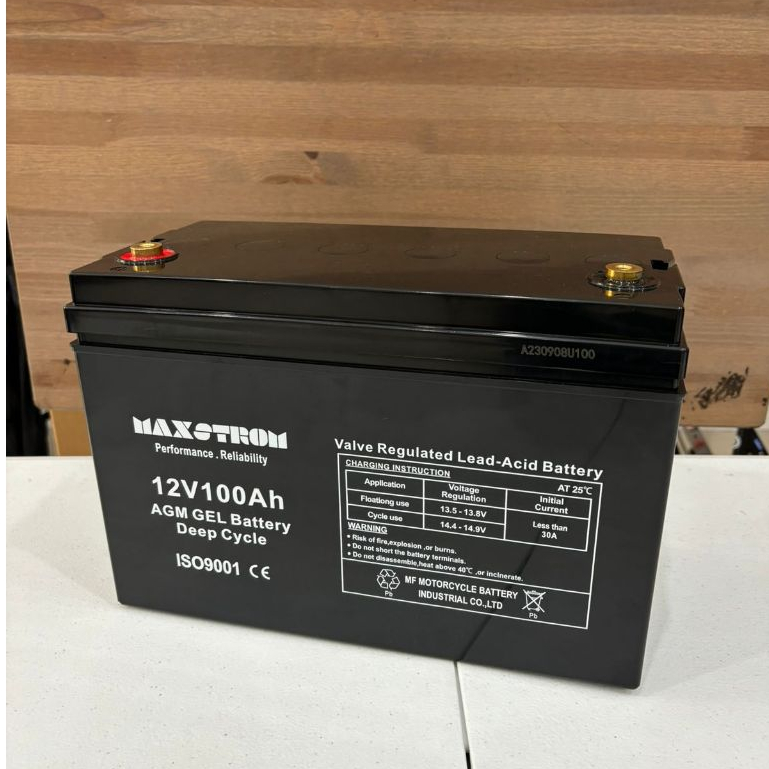 AKI VRLA Motorcyclefit 12V 100Ah