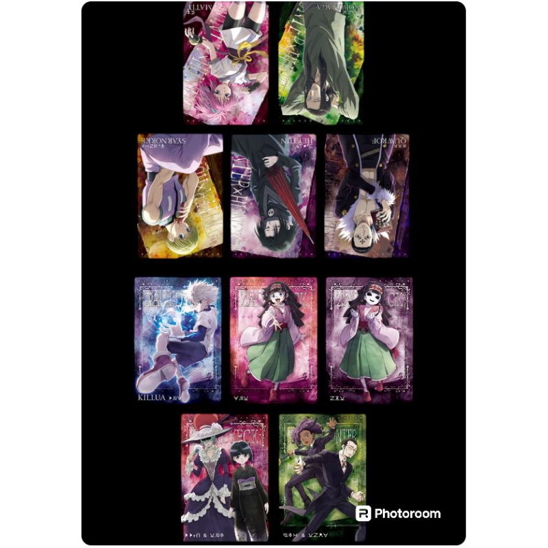 photocard foto anime Hunter x Hunter -GON KILLUA