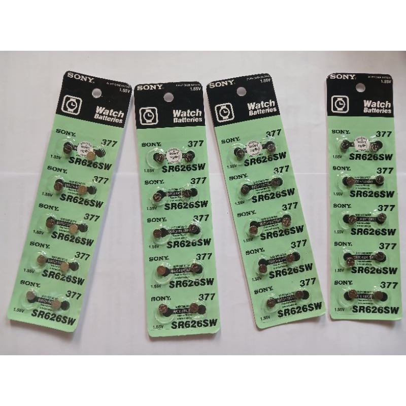 Baterai Jam Tangan SR626SW / Baterai Kancing Sony SR626SW