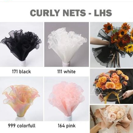 

CELLOPHANE CURLY NETS / MOTIF ALUR CELLOPHANE