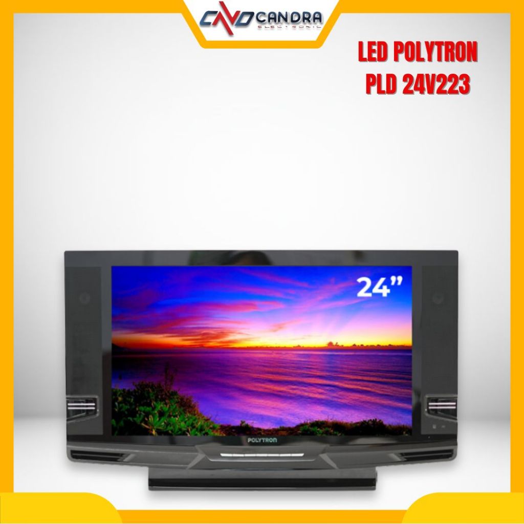 Led TV Polytron Semi Tabung 24" inch PLD 24V223