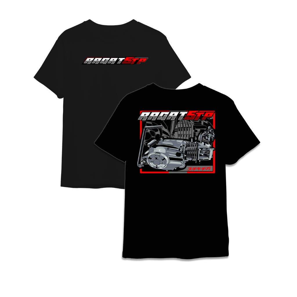 KAOS RAGAT GL ZONA CB PESONA ICIKIWIR KAOS SERIES MOTOR DISTRO PRIA CATTON COMBED 24S | UNISEX