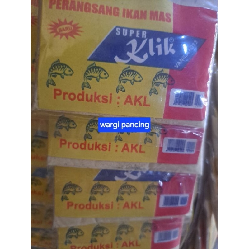 PERANGSANG IKAN MAS-SUPER KLIK VANILA+D13
