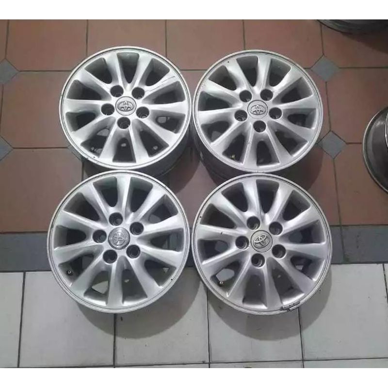 VELG RACING BEKAS STD INOVA LUXURY RING 15 PCD 5X114.3 Untuk Inova Grandmax Luxio Apv