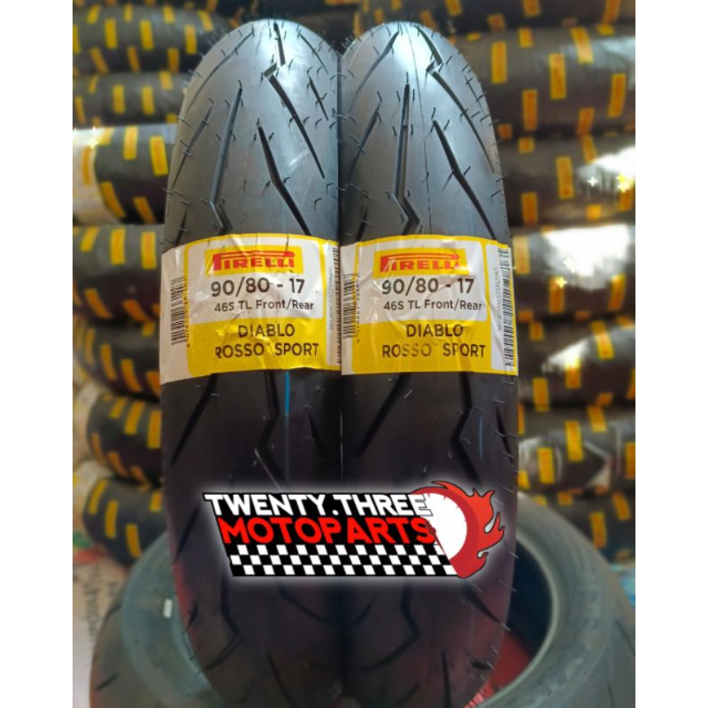 PIRELLI DIABLO ROSSO SPORT 90/80-17