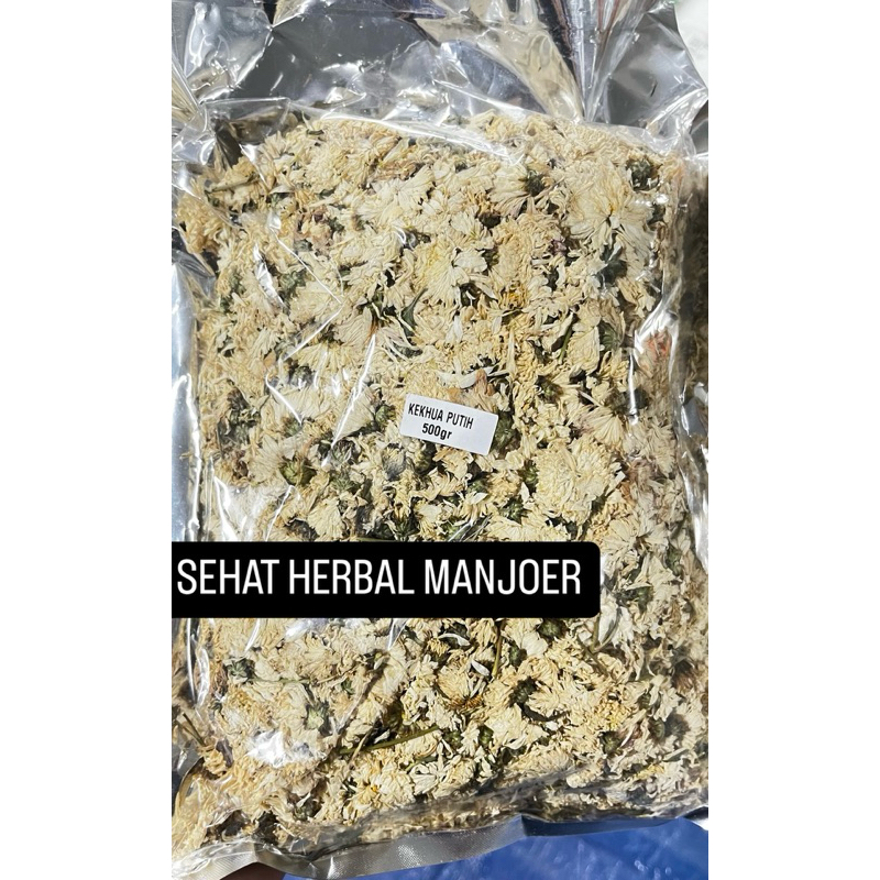 

Premium White Royal Chrysanthemum Tea 500gr : Teh Bunga Krisan Putih Premium