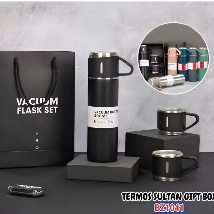 TERMOS SULTAN TERMOS SET CANGKIR SULTAN TERMOS VACUUM FLASH TERMOS BOTOL 500ml