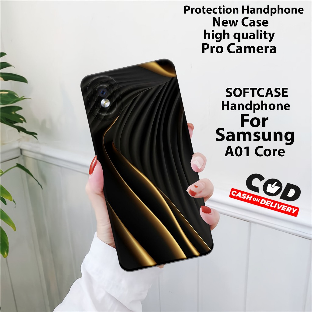 Case Samsung Galaxy A01 Core Terbaru 2020 - Tpu/Selikon FullCover - Softcase Samsung A01 Core Lucu -