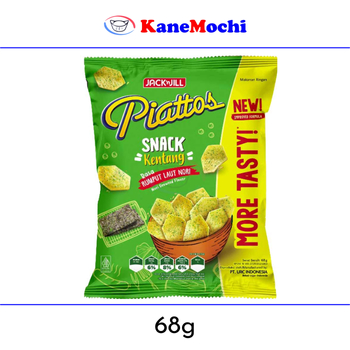 

Piattos Snack Kentang rasa Rumput Laut Nori 68gr - BBQ 120gr