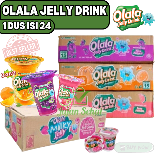

OLALA Jelly Drink 1 Dus isi 24