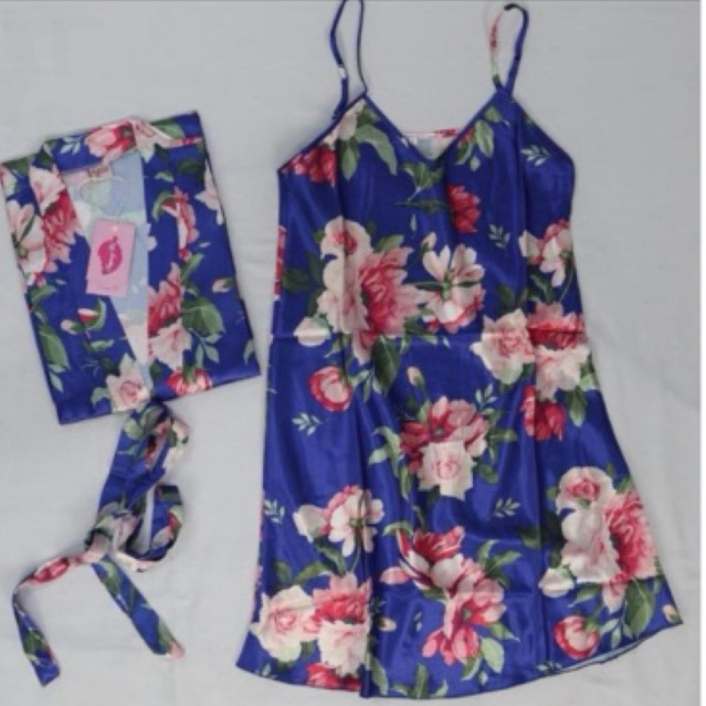 KIMONO SATIN IMPORT ONE SET