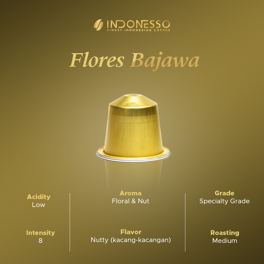 

NG INDONESSO Assorted Edition Coffee Capsules Compatible with Nespresso Machines / Kapsul Kopi 5