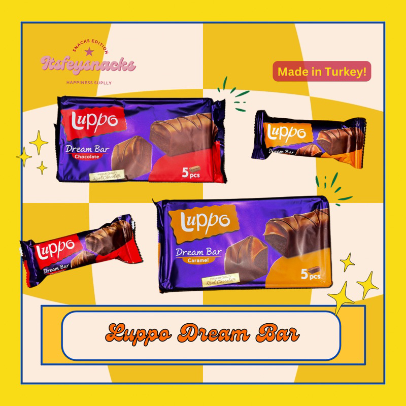 

[LUPPO] DREAM BAR CHOCOLATE & CARAMEL KETENG