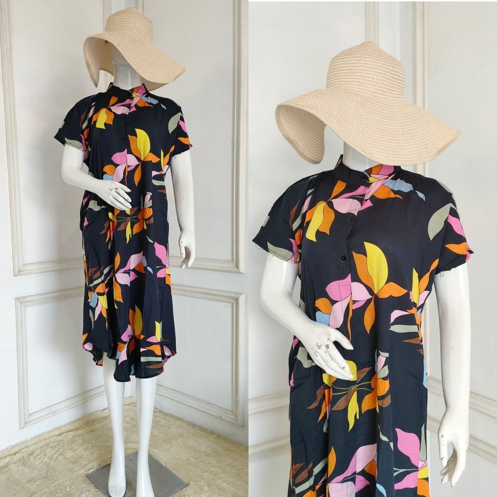 DASTER MAHALINI JABLAK RAYON PREMIUM - DRESS REMAJA - DRESS WANITA - DASTER