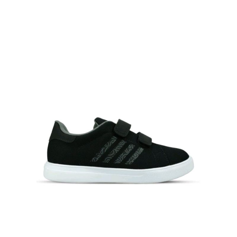 (Brand New) Tomkins Kids Shoes in Black/ Sepatu Hitam Tomkins Baru