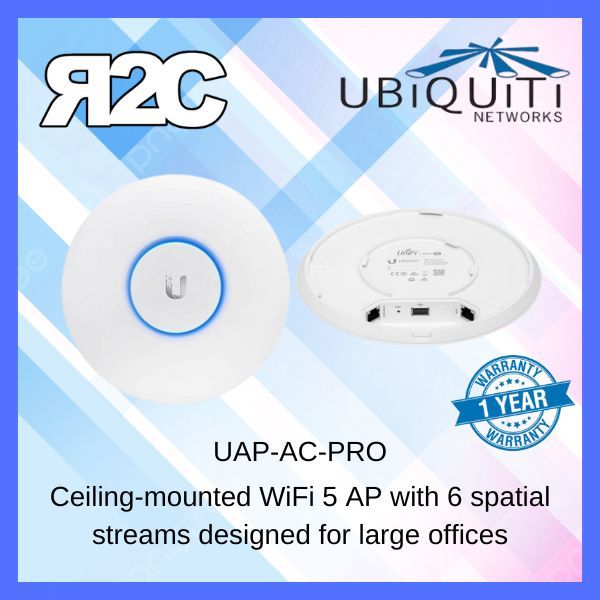 UBIQUITI UAP-AC-PRO UniFi 802.11ac PRO Indoor-Outdoor 2.4-5GHz AP