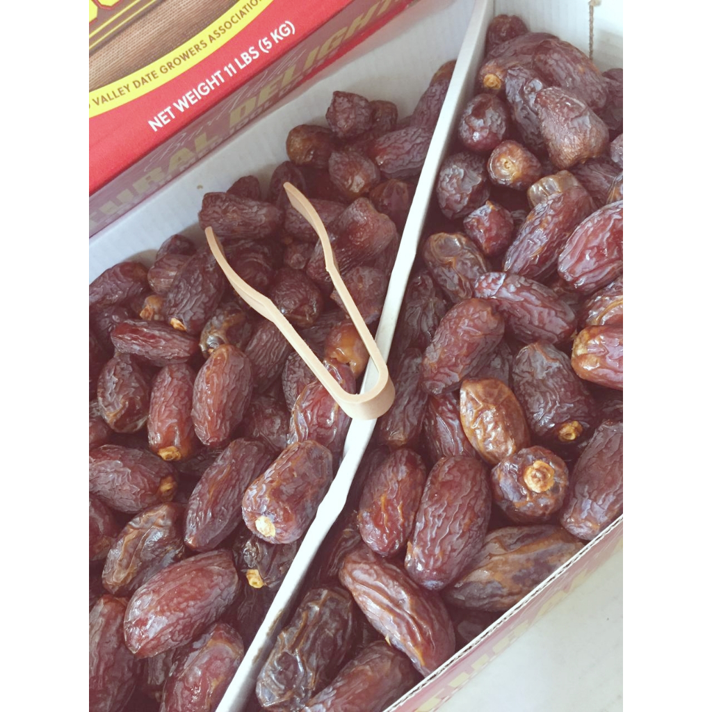 

Kurma Medjol afnan Jumbo 5Kg Premium Dates Korma Mejol Medjoul Mejool