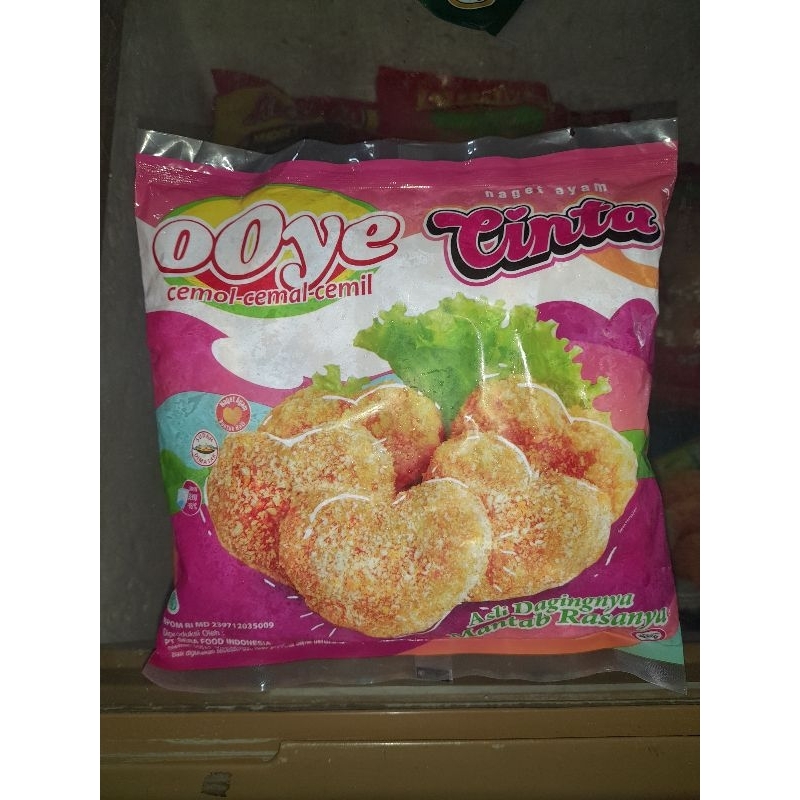 

Ooye Nugget Cinta 250gr