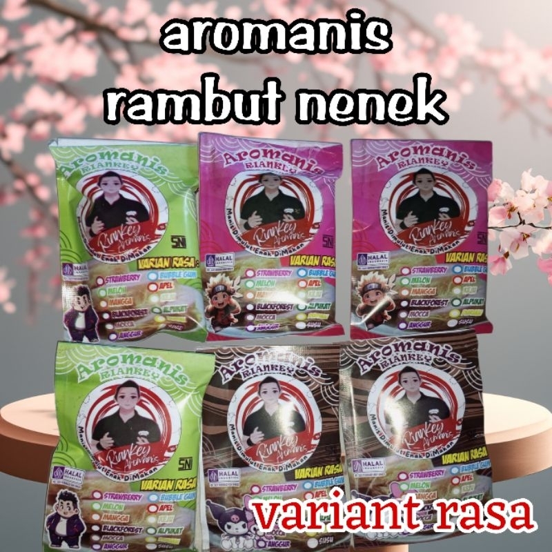 

arumanis rambut nenek KARAKTER variant rasa