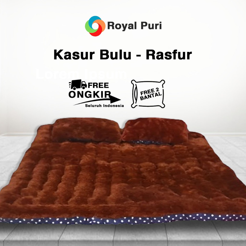Royal Puri - Kasur Lantai Gender Rasfur 130 x 140 x 180 x 200 cm - Kasur Lantai Rasfur Semua Ukuran