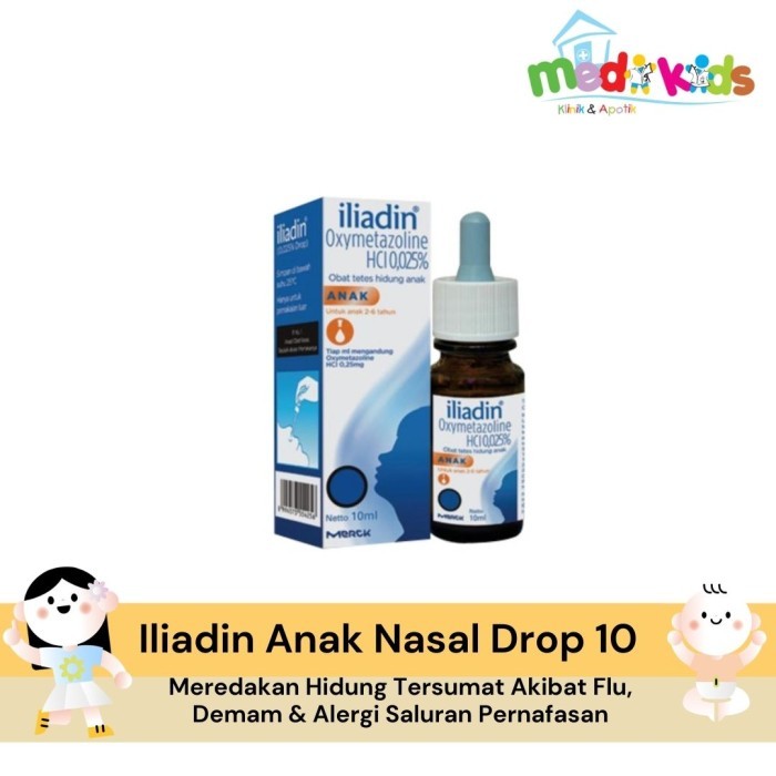 iliadin Nasal Drop Anak 10 mL iliadin 10ml Nasal Drop