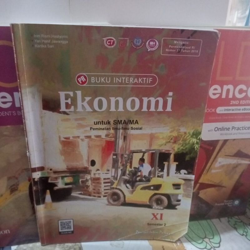 BUKU INTERAKTIF EKONOMI UNTUK SMA KELAS XI/11/2 SEMESTER 2 PENERBIT INTAN PRAWIRA