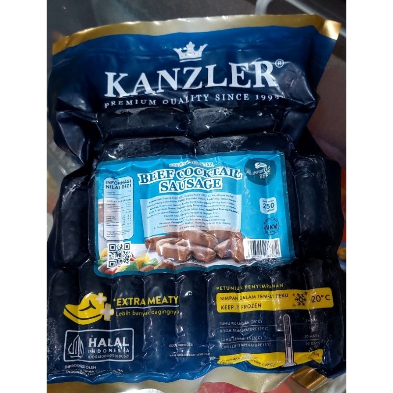 

Kanzler beef cocktail sosis