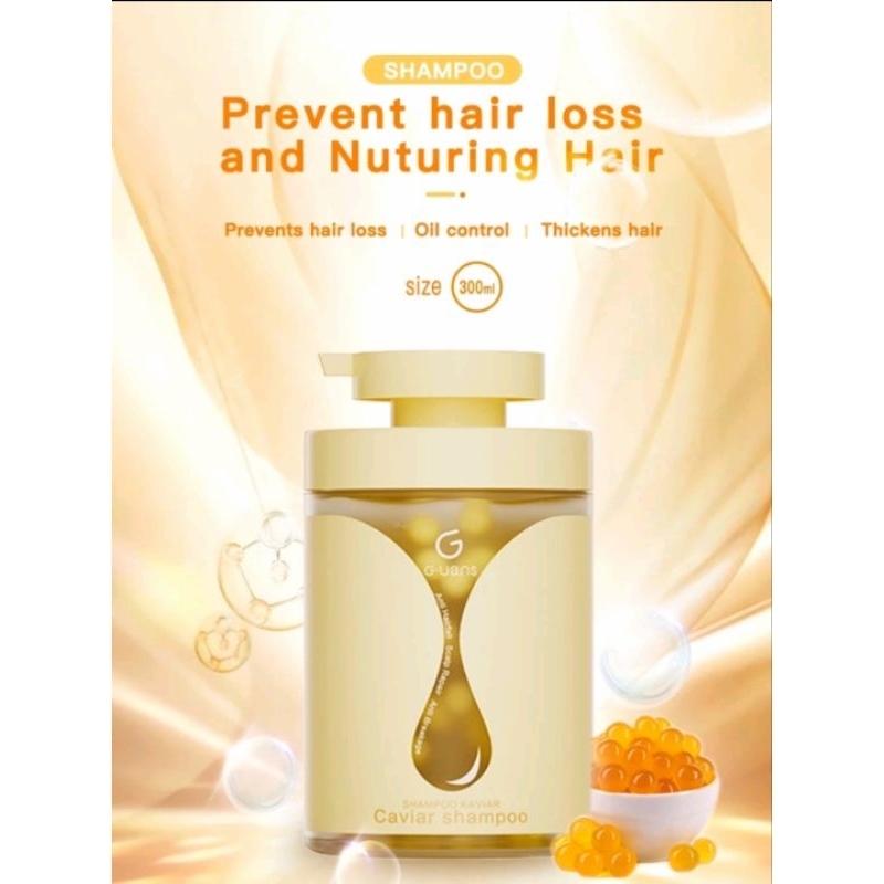 Guans Caviar Shampoo Anti Ketombe, Anti Rontok 300ml
