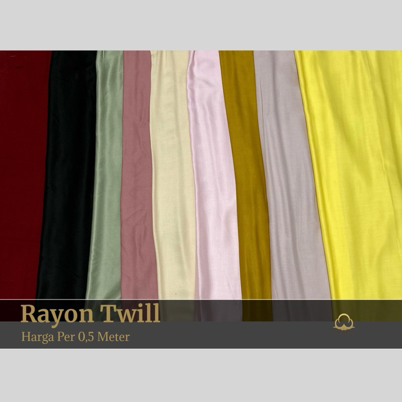 Kain Rayon Twill Polos Premium