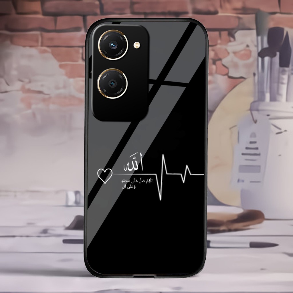(U 427) Softcase Kaca Vivo Y18 motif kata kata islami - Softcase kaca Vivo Y18- Case Vivo Y18-Case K