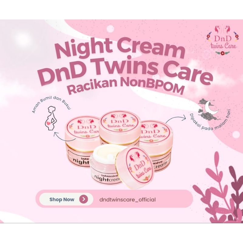 Night Cream Dnd TwinsCare