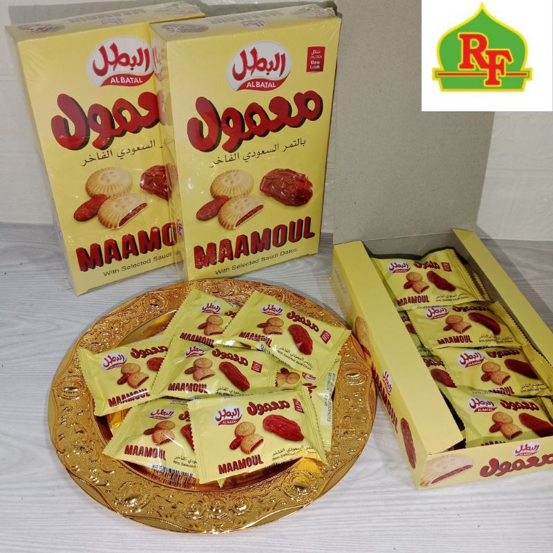 

Biskuit Maamoul/ Maamoul Al Batal/ Biskuit Maamoul Albatal 1 box isi 16 pcs