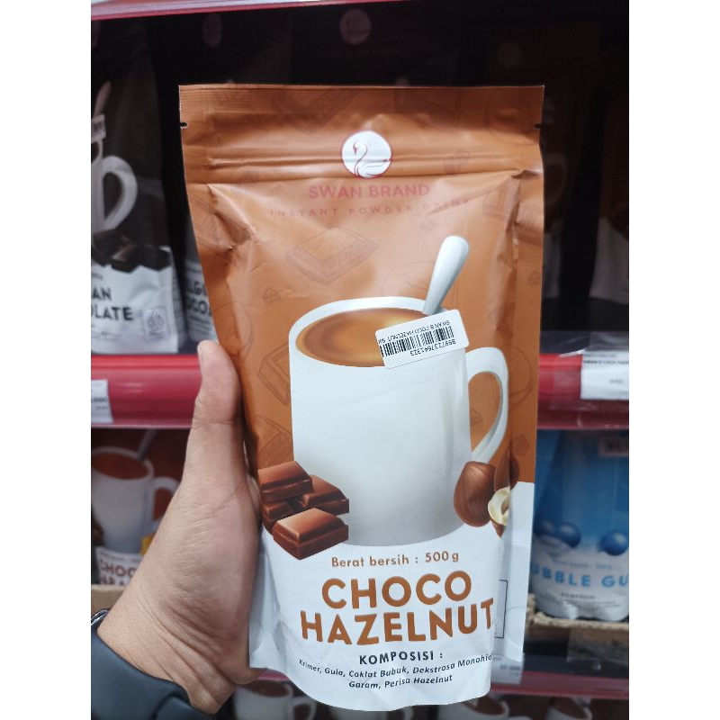 

Bubuk Minuman Swan Brand Choco Huzelnut