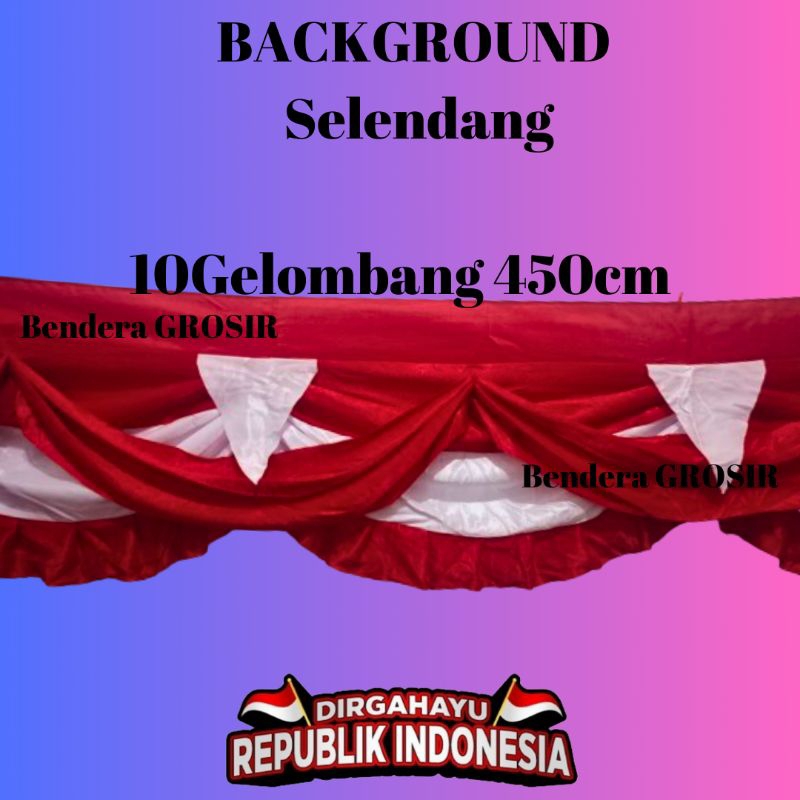 Bendera Indonesia bendera merah putih polos