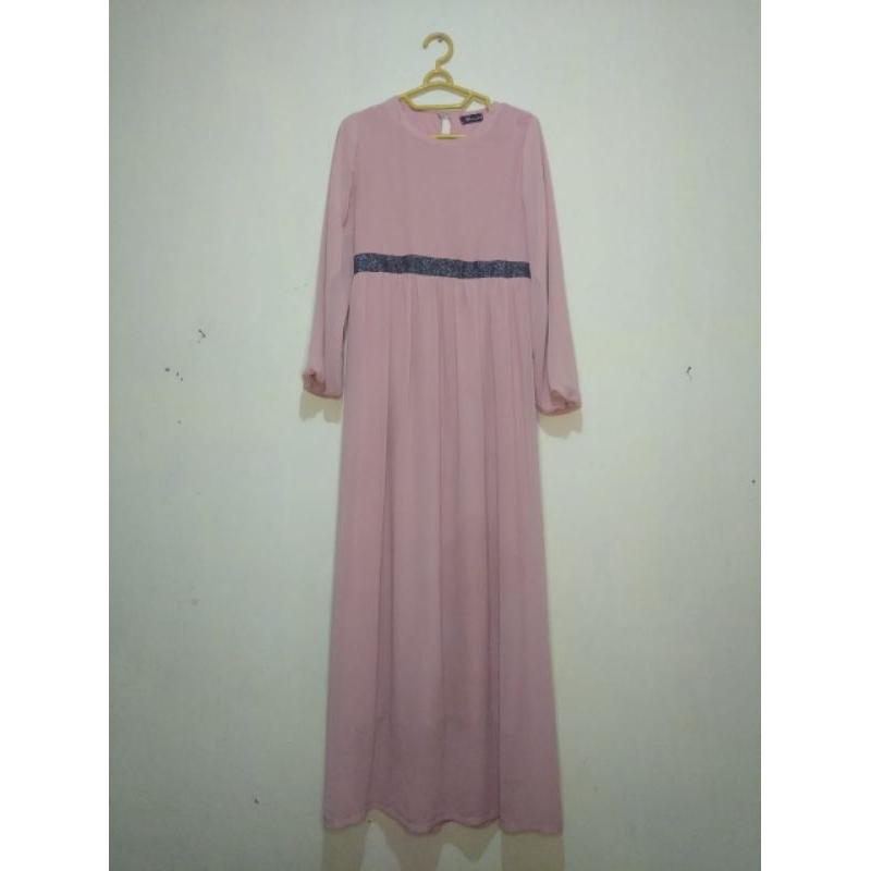 GAMIS DUSTY PINK #PRELOVED#DUSTY