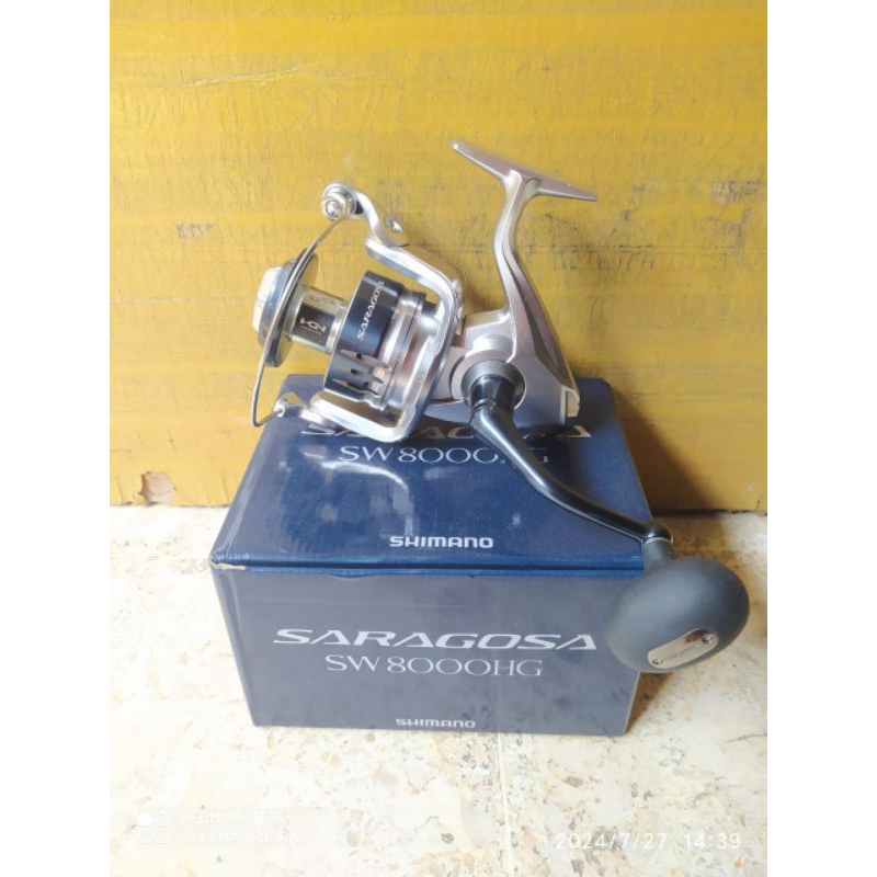 Reel shimano saragosa SW8000HG