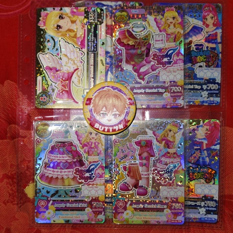 Aikatsu Ichigo Angely Gemini Coord Indo Fullset + Swing Gemini