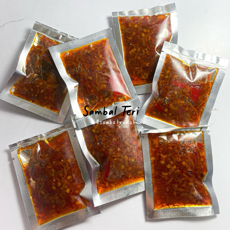 

sambal teri kemasan 15 gram