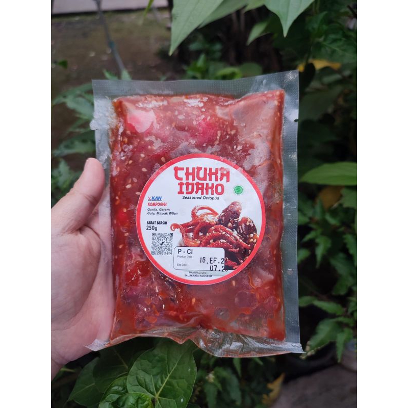 

Chuka Idako 250gr / Salad Baby Octopus / Salad Bayi Gurita