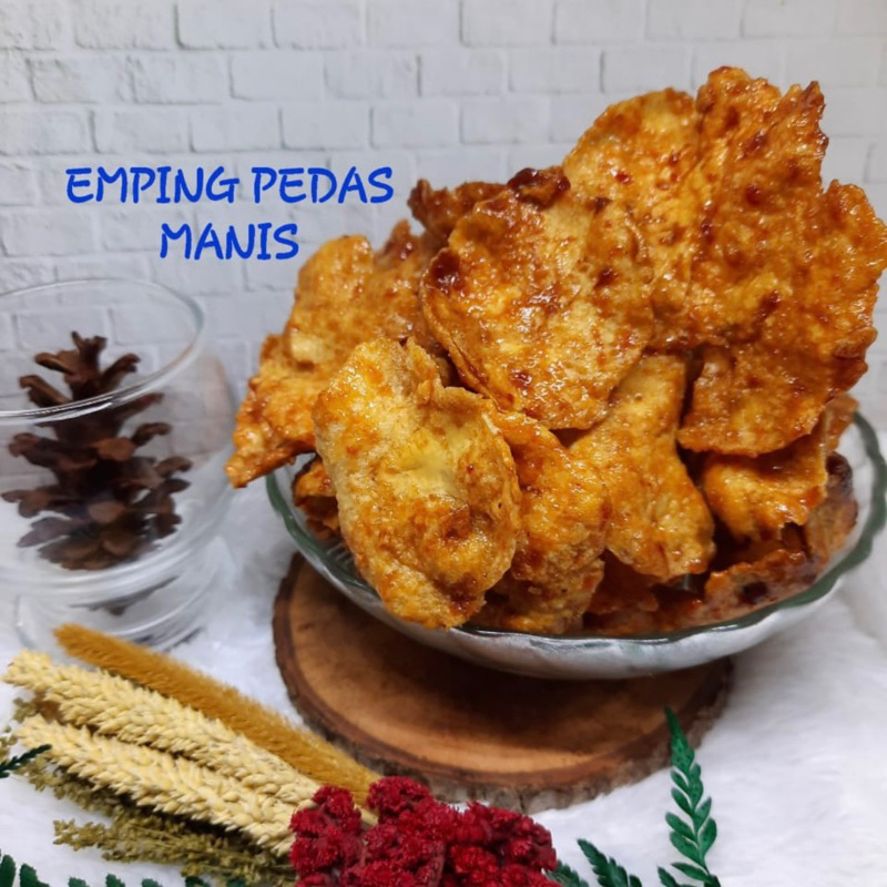 

BEST SELLER Emping Pedas Manis 500gr