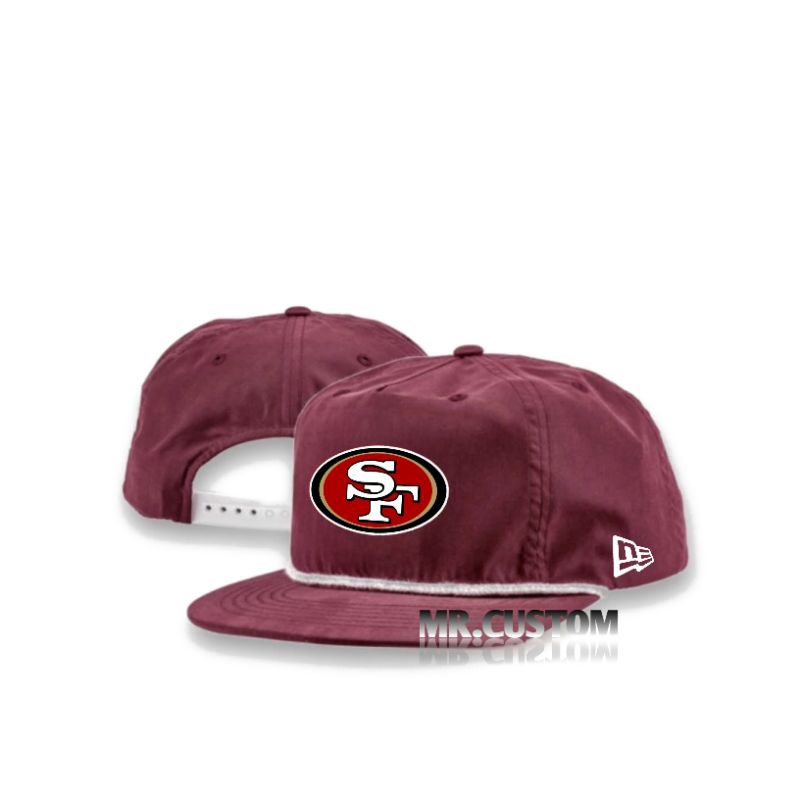 Topi Snapback Classic SF New Era/Topi Snapback Oldskool Rope Hat Vintage Pria Wanita