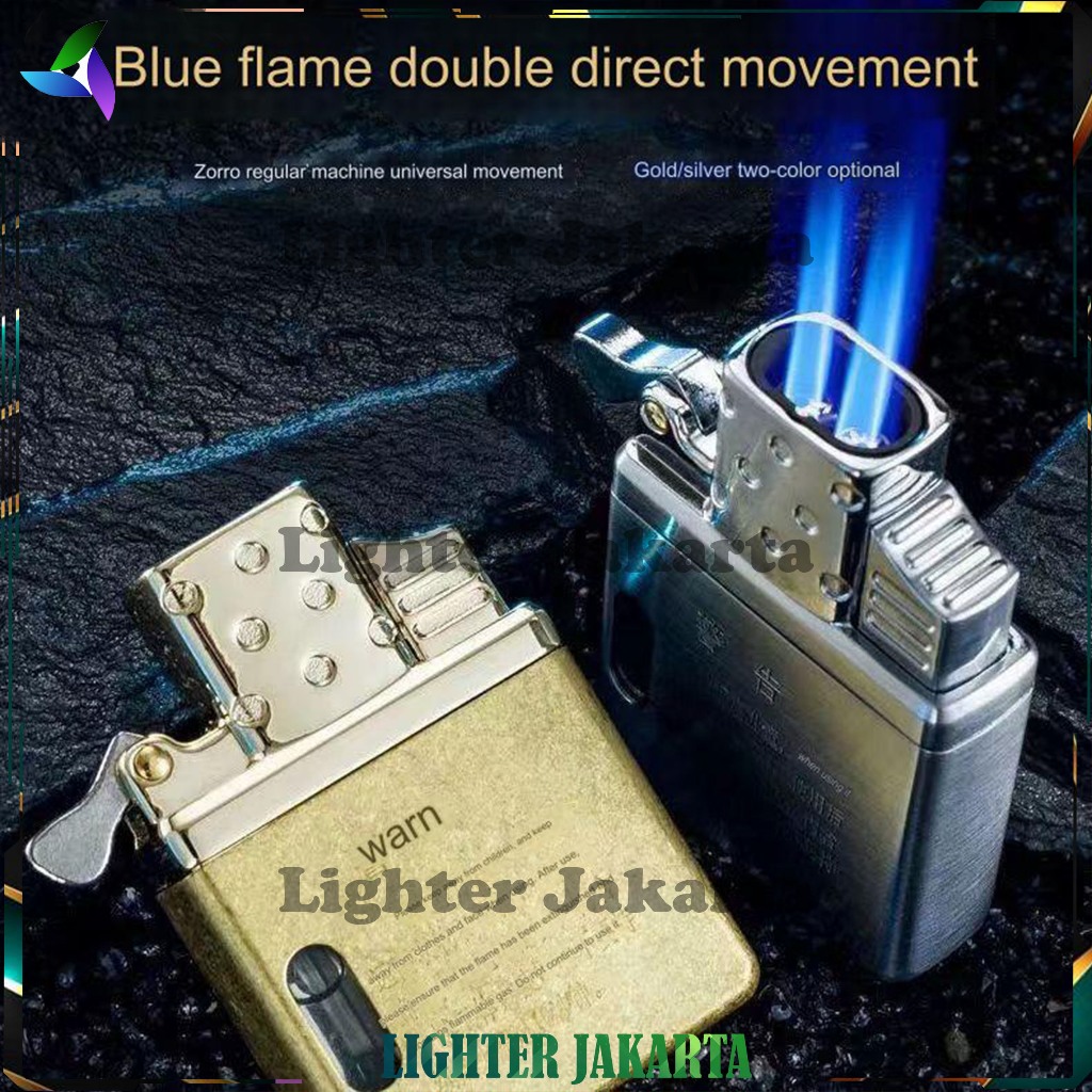 Insert Korek Api Double Las Gas Zorro Lighter 513