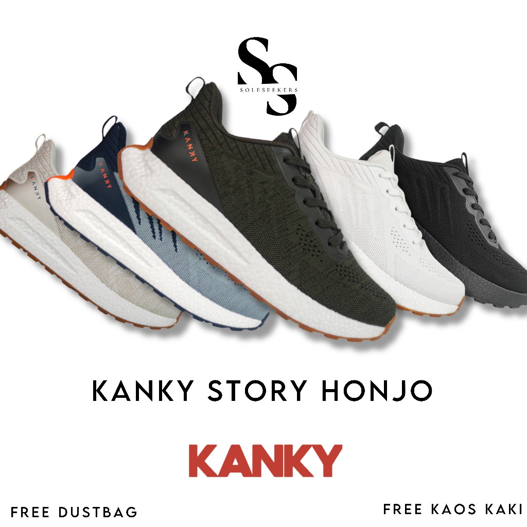 Sepatu Kanky Story Honjo Sepatu Sneakers Casual Sepatu Kanky Olahraga Outdoor Sport Original