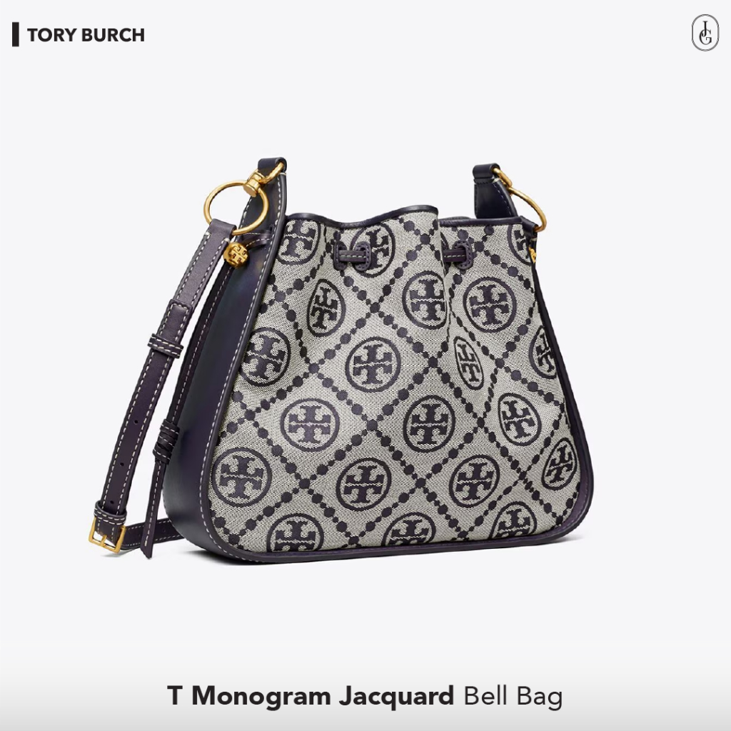 Tory Burch T Monogram Jacquard Bell Bag