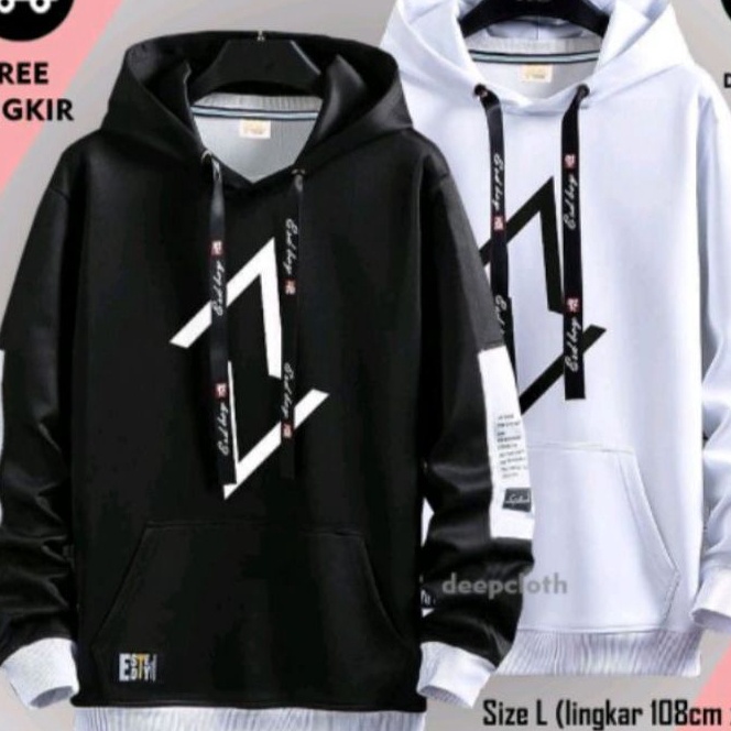 KI3 Sweater Pria WY Hoodie Remaja Dewasa Sweater Cowo Hoodie flecce