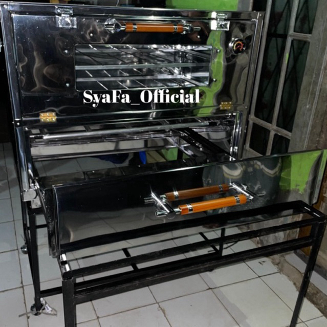 OVEN GAS MULTIFUNGSI LAPIS LEGIT 60x55 CM