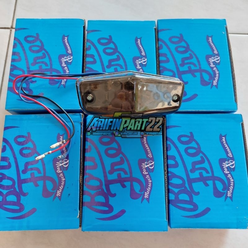 Stoplamp stopan lampu belakang CB diamond lampu LED Stopan CB smoke