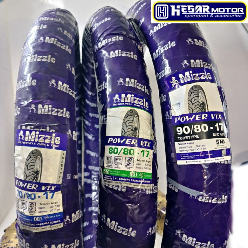 BAN LUAR MIZZLE RING 17 POWER VTX UK 70/80-17  80/80-17 90/80-17 100/80-17